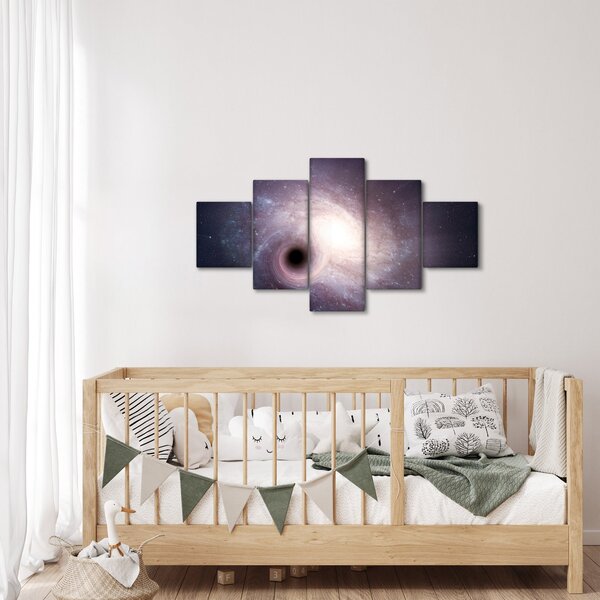Obraz - Spirální galaxie (125x70 cm)