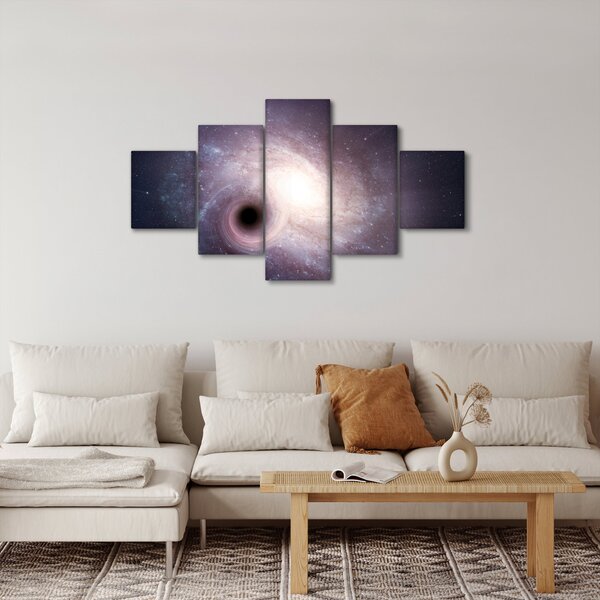 Obraz - Spirální galaxie (125x70 cm)