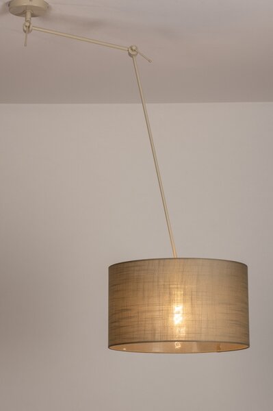 Závěsné designové svítidlo nad stůl Snap Light Taupe and Sand (LMD)
