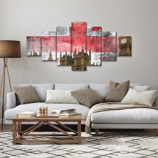 Obraz - Londýn (210x100 cm)