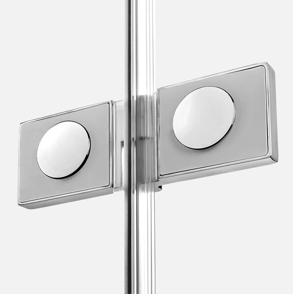 New Trendy Avexa sprchový kout 90x90 cm čtvercový chrom lesk/průhledné sklo EXK-1471