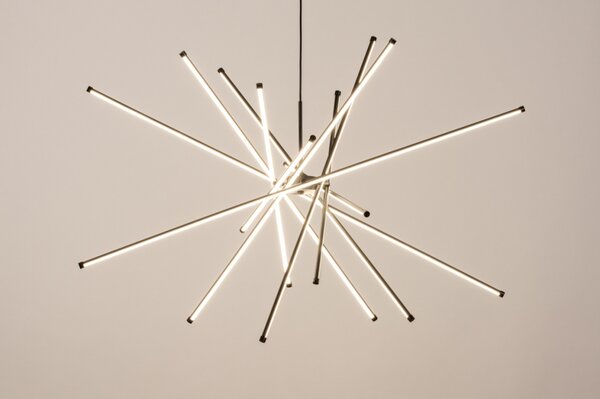 Závěsné designové stmívatelné LED svítidlo nad stůl Beavey Black (LMD)