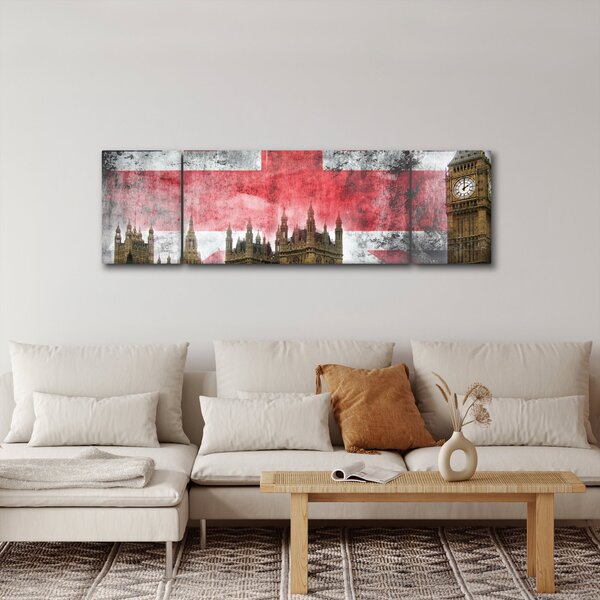 Obraz - Londýn (170x50 cm)