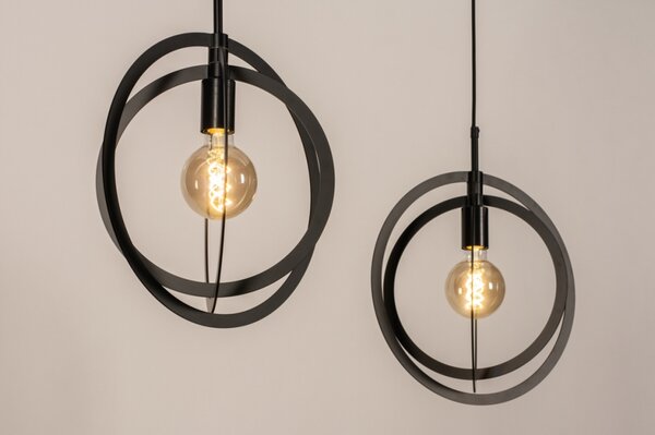 Závěsné designové svítidlo nad jídelní stůl Rubn Luxury Duo (LMD)
