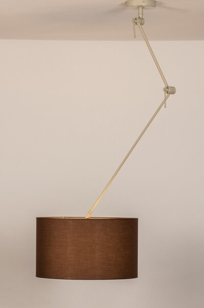 Závěsné designové svítidlo nad stůl Snap Light Brown and Sand (LMD)