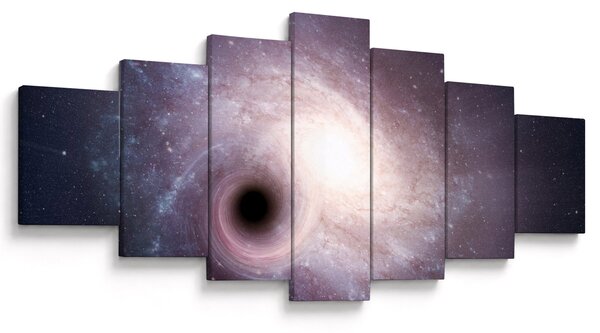 Obraz - Spirální galaxie (210x100 cm)