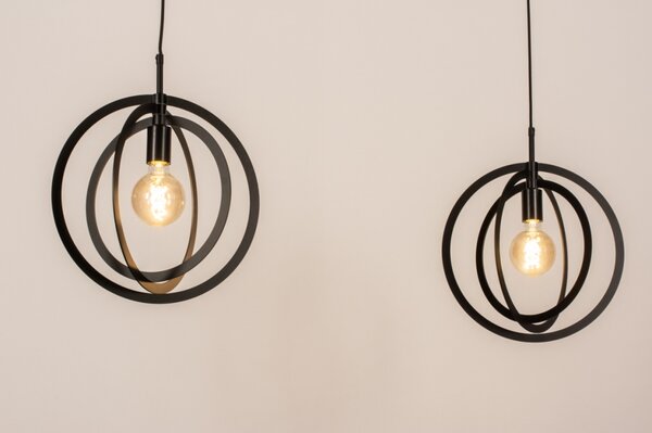 Závěsné designové svítidlo nad jídelní stůl Rubn Luxury Duo (LMD)