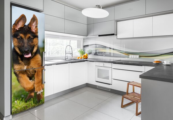 Foto tapeta na ledničku Německý ovčák FridgeStick-70x190-f-109543381
