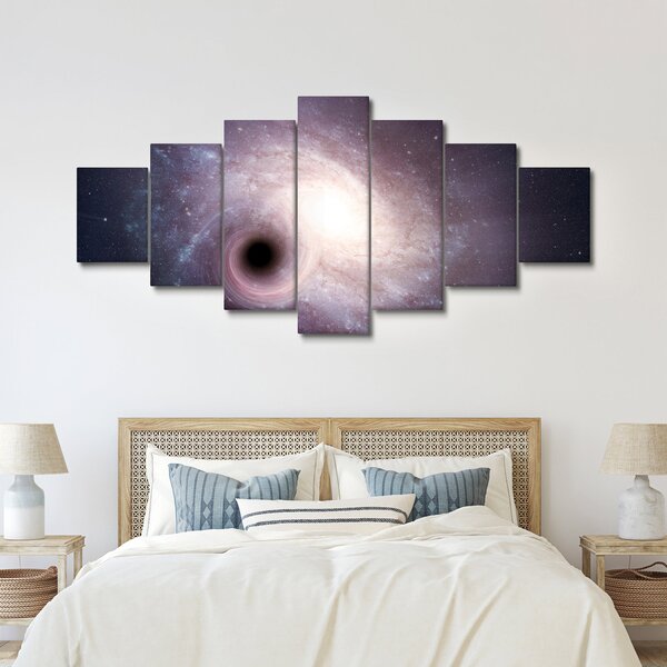 Obraz - Spirální galaxie (210x100 cm)