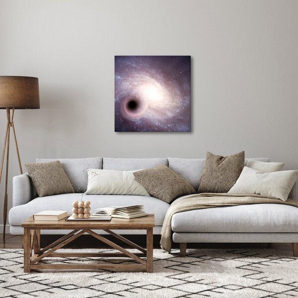 Obraz - Spirální galaxie (30x30 cm)