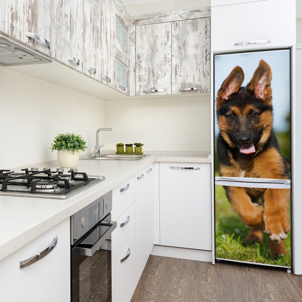 Foto tapeta na ledničku Německý ovčák FridgeStick-70x190-f-109543381