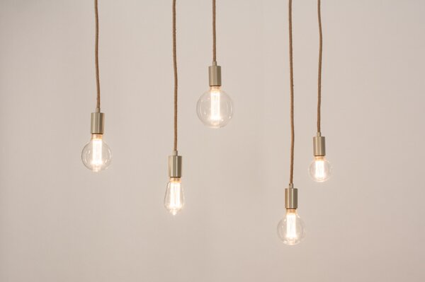 Závěsné svítidlo nad stůl Bulb Contour 5 Sand (LMD)