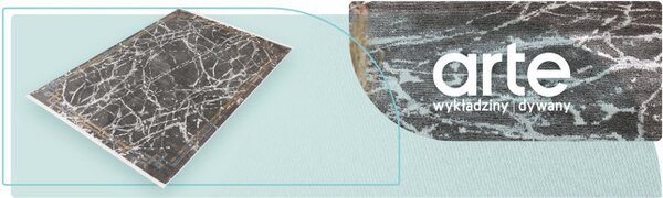 Koberec Arte Piran Marble šedý / černý