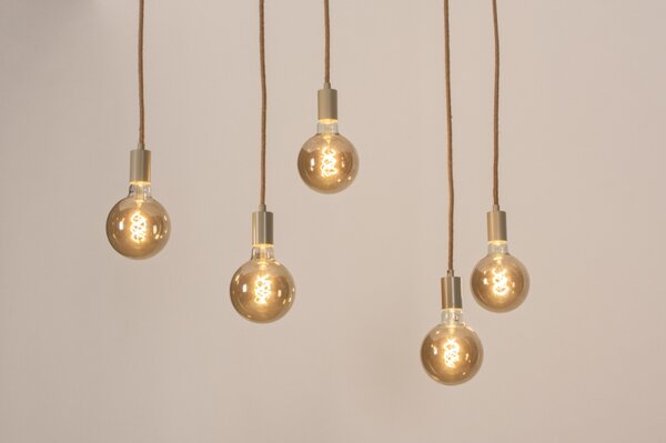 Závěsné svítidlo nad stůl Bulb Contour 5 Sand (LMD)