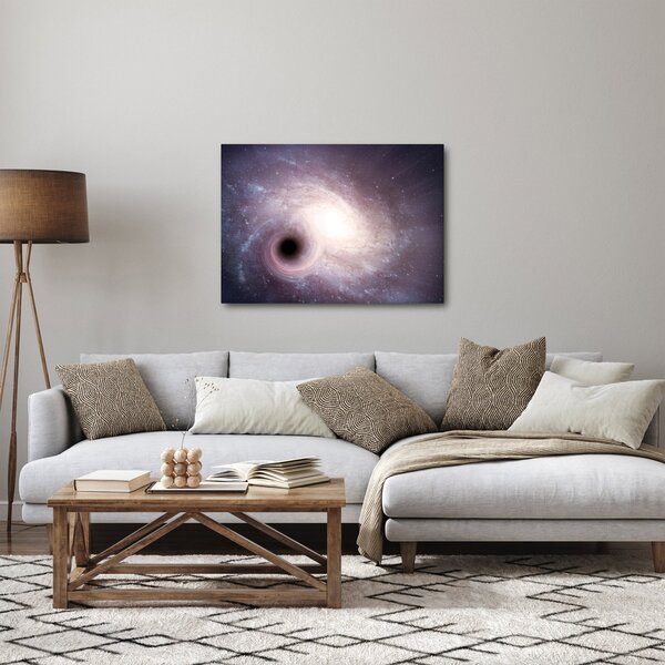 Obraz - Spirální galaxie (70x50 cm)