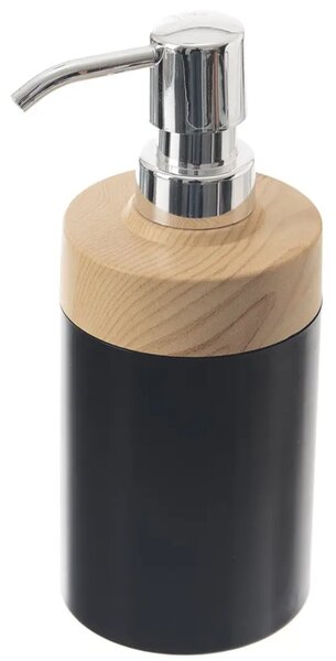 Black Dávkovač mýdla 0,38 l, plastový, černý ORION 530790