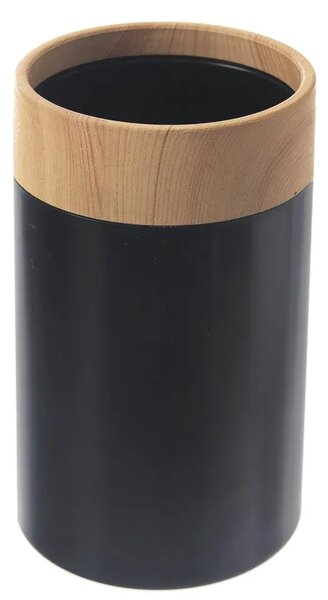 Black Držák na zubní kartáčky, plastový, černý ORION 531339