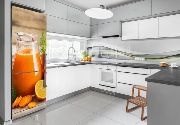 Nálepka na ledničku samolepící Ovocný džus FridgeStick-70x190-f-111326333