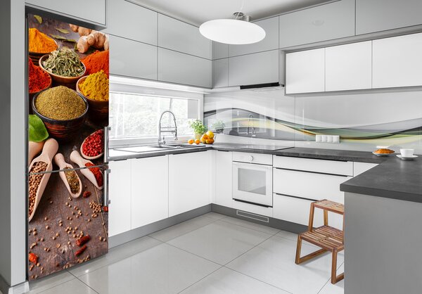 Nálepka na ledničku samolepící Koření FridgeStick-70x190-f-111377288
