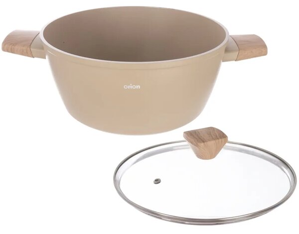 Ecrina Kastrol 6,6 l, skleněná poklice ORION 113613