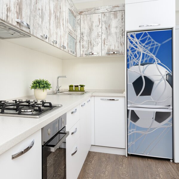 Samolepící nálepka na ledničku Míč v brance FridgeStick-70x190-f-111561275