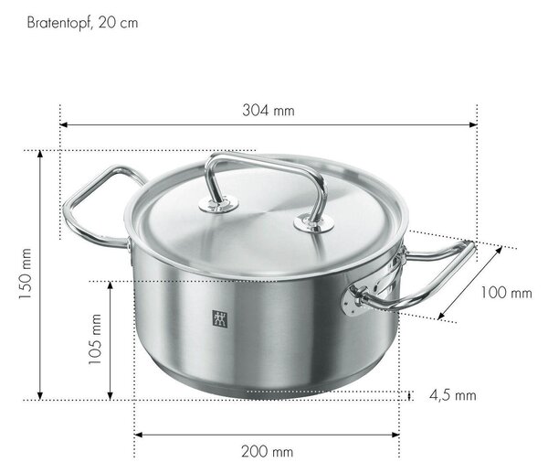 KASTROL 20/12,5 cm Zwilling - Online Only vaření, Online Only