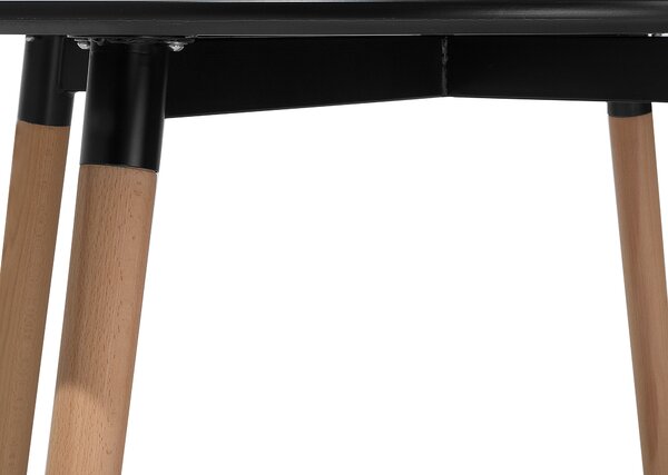 Jídelní stůl BOVIO Černá 120 cm 120 cm