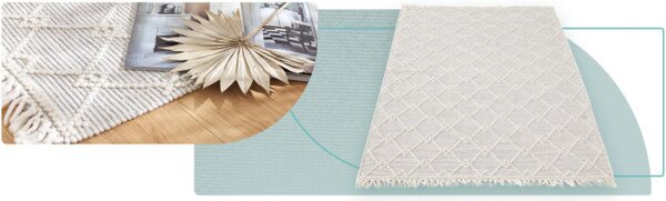 Koberec Arte Cicero Ivory Aqua