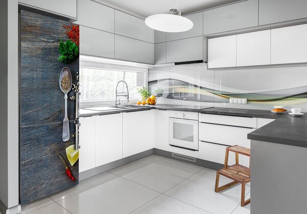 Foto nálepka na ledničku Koření a bylinky FridgeStick-70x190-f-87112656