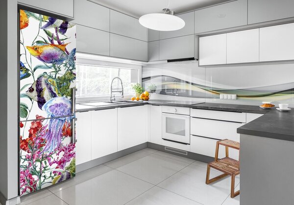 Nálepka fototapeta lednička Podvodní svět FridgeStick-70x190-f-87446398