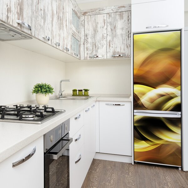 Nálepka s fotografií na ledničku Zlaté světlo FridgeStick-70x190-f-87561675