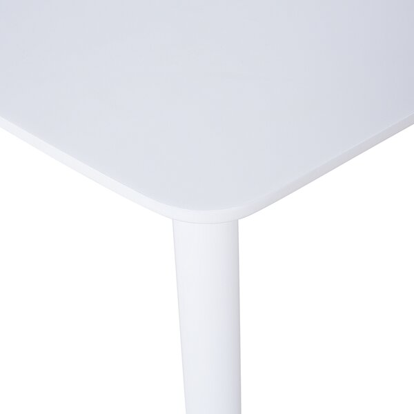 Rozkládací jídelní stůl SANFORD Bílá 120/160 cm 80 cm