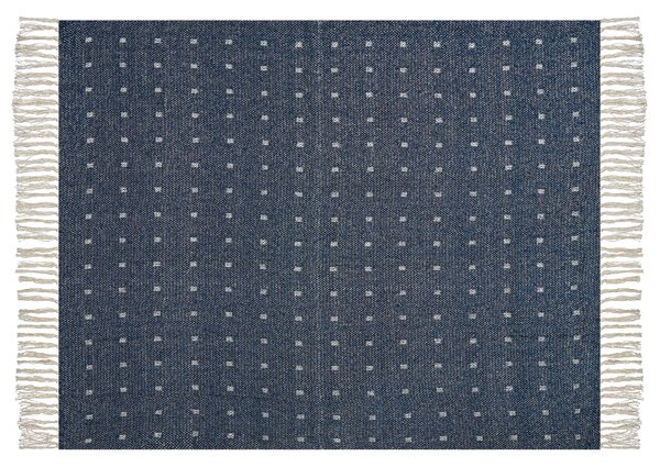 Deka TAARI Bavlna 130 x 170 cm Modrozelená