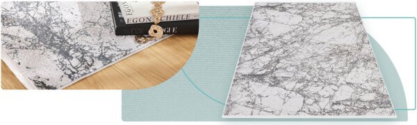 Koberec Arte Magic Marble šedý