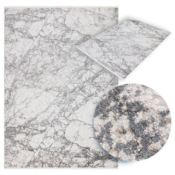Koberec Arte Magic Marble šedý
