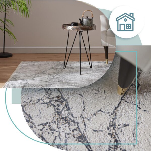 Koberec Arte Magic Marble šedý