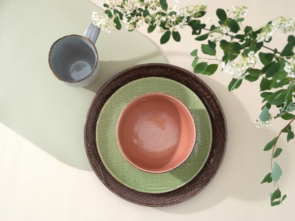 KOMBINOVANÁ SOUPRAVA, 16dílné, kamenina Creatable - Online Only nádobí, Online Only