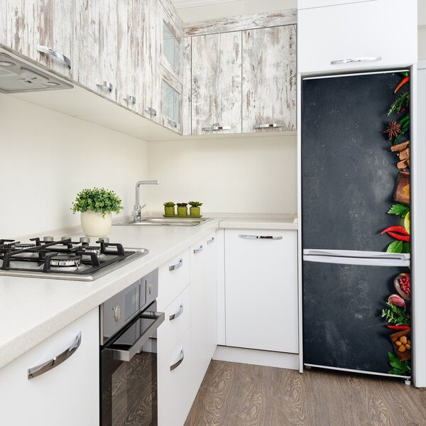 Foto nálepka na ledničku Koření a bylinky FridgeStick-70x190-f-87648467