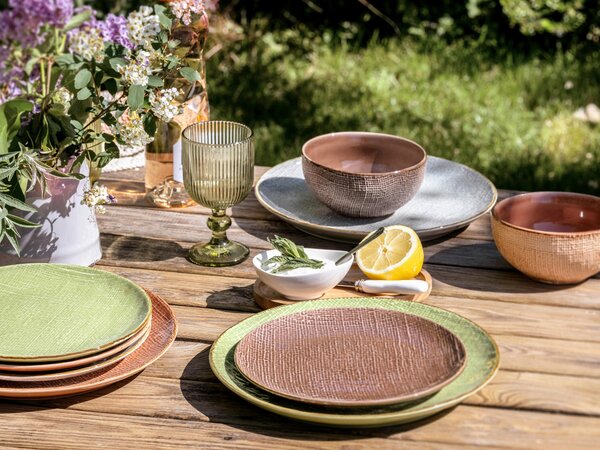 KOMBINOVANÁ SOUPRAVA, 16dílné, kamenina Creatable - Online Only nádobí, Online Only