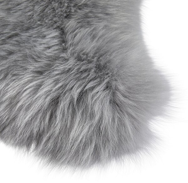 OVČÍ KOŽEŠINA, 60/90-95 cm, šedá Linea Natura - Online Only koberce & rohožky, Online Only