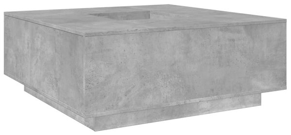 Konferenční stolek betonově šedý 100x100x40 cm kompozitní dřevo 3284052