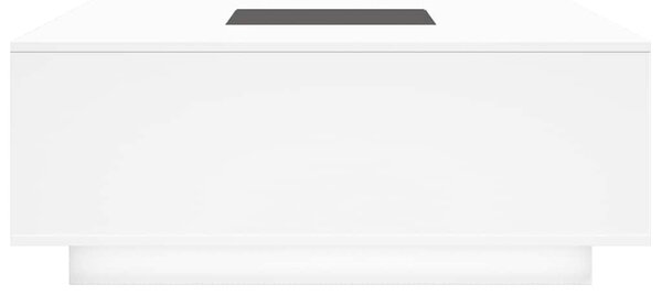 Konferenční stolek s Infinity LED bílý 100 x 100 x 40 cm 3284042