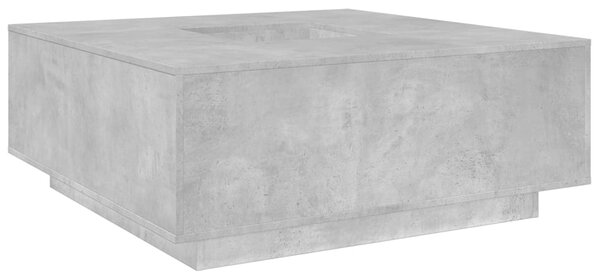 Konferenční stolek betonově šedý 100x100x40 cm kompozitní dřevo 3284052