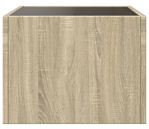 Noční stolek s Infinity LED dub sonoma 40 x 40 x 30 cm 3284072