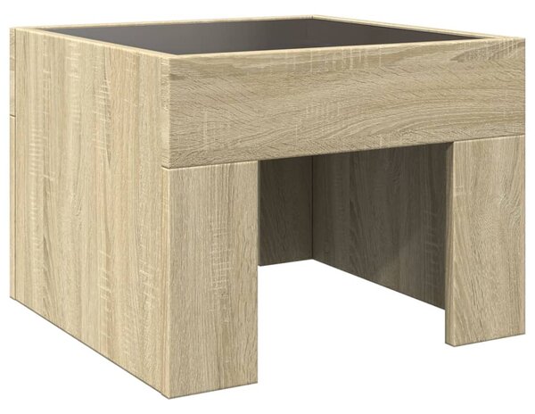 Noční stolek s Infinity LED dub sonoma 40 x 40 x 30 cm 3284072