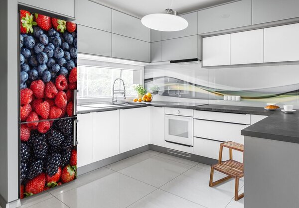 Nálepka na ledničku samolepící Lesní ovoce FridgeStick-70x190-f-88601992