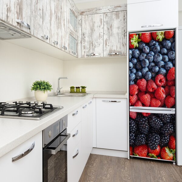 Nálepka na ledničku samolepící Lesní ovoce FridgeStick-70x190-f-88601992
