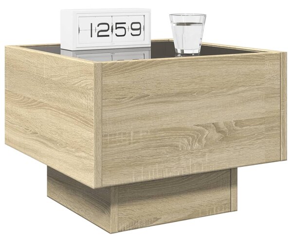Noční stolek s Infinity LED dub sonoma 40 x 40 x 30 cm 3284065