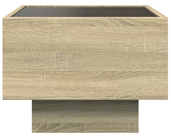 Noční stolek s Infinity LED dub sonoma 40 x 40 x 30 cm 3284065