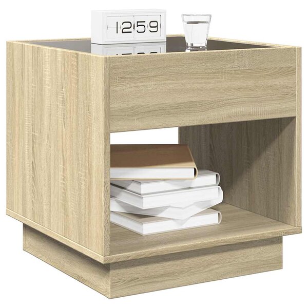 Noční stolek s Infinity LED dub sonoma 50 x 50 x 50 cm 3284086